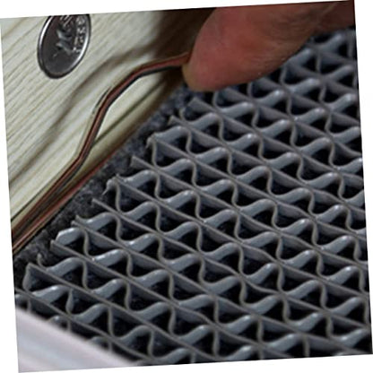 Happyyami Reptile Carpet Mat Tortoise Bedding Reusable Snake Bedding Gecko Tank Accessories Reptile Liner - color: Dark Grey