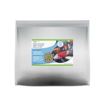 Aquascape 81047 Premium Cold Water Fish Food Pellets for Large Pond Fish, Large Pellet, 11 Pounds - size: 11 Pound (Pack of 1), style: Large Pellet