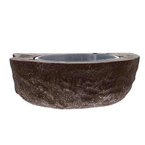 Water Feeder Dog Bowls Gecko Feeding Cup Cat Food Bowl Magnetic Gecko Feeding Ledge Puppy Bowls Gecko Water Dish Turtle Accessories Reptile Accessory Resin Pet Supplies Feed Water