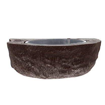 Water Feeder Dog Bowls Gecko Feeding Cup Cat Food Bowl Magnetic Gecko Feeding Ledge Puppy Bowls Gecko Water Dish Turtle Accessories Reptile Accessory Resin Pet Supplies Feed Water