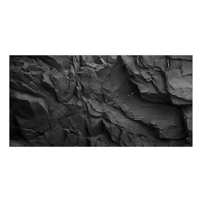 Stone Aquarium Background, Underwater Black Rock Fish Tank Background Rocky Terrarium Background, Polyester Background with 6 EVA Double-Sided Tapes 36x18 inches/90x45 - color: Stone, size: 36"L x 18"W