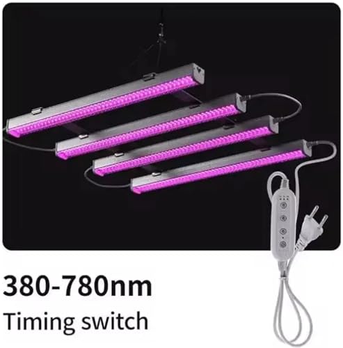 1 pc 53CM 25W LED Plant Grow Light Strips, Free Combination, 4000k Grow Lights for Indoor Plants, Hydroponics Succulent, Plant Shelf