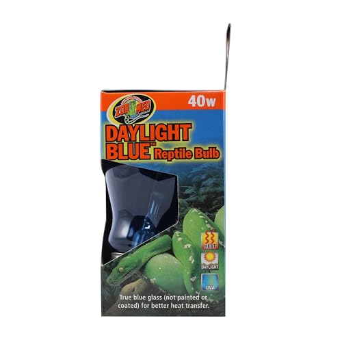 Zoo Med Daylight Blue Incandescent Reptile Bulb 40 Watts - Pack of 4