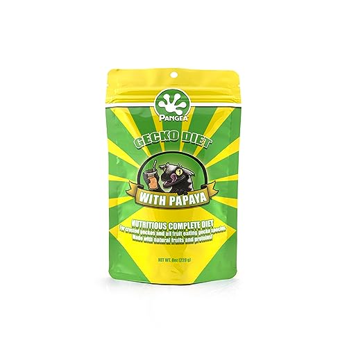 Pangea Gecko Diet with Papaya, 8oz