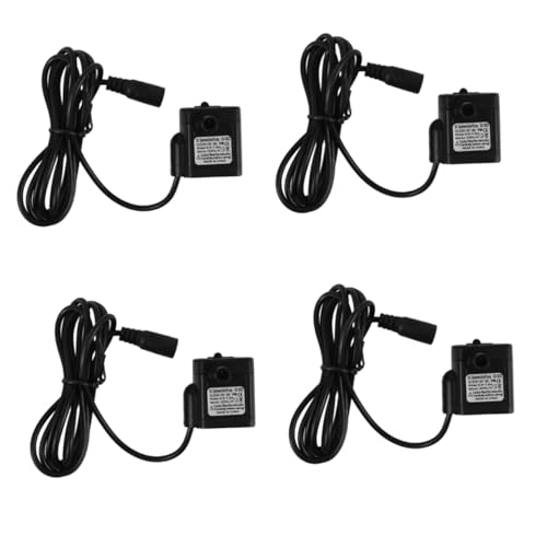 Happyyami 4pcs Fountain Pump for Pet Water Fountain Compact Submersible Dc Design for Fish Tanks Energy-efficient and Easy to Install for Cats and Dogs
