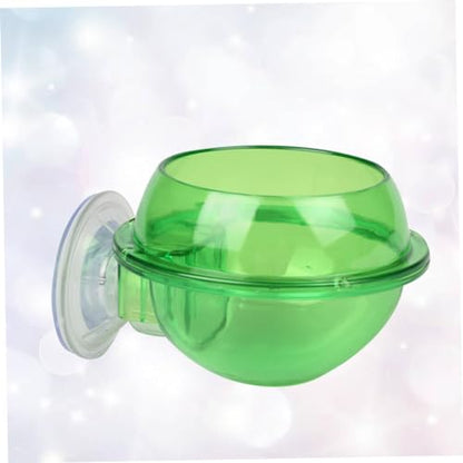 BESPORTBLE Reptile Tank Decor Suction Cup Feeder Bowl Reptile Food and Water Supply Kit for All Small Pets