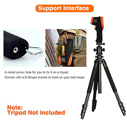 BTMETER BT-1800 Non Contact Pyrometer High Temperature Infrared Thermometer Gun -58°F ~3272°F (-50~1800℃) DS 50:1 for Metal Melting Furnace Forge Kiln Tempe Tester (Not Accurate for Human Temp) - color: BT-1800 Blue (-58°F ~3272°F)