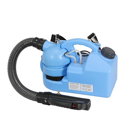 ULV Fogger Machine 7L (1.85 Gallon) Electric Portable Fogger Sprayer Ultra-Low Volume Atomizer for Indoor Outdoor Use in Home, Yard, Garden, Patio, and Large Spaces (7L Spray Machine-1Pack) - color: 7L Spray Machine-1Pack
