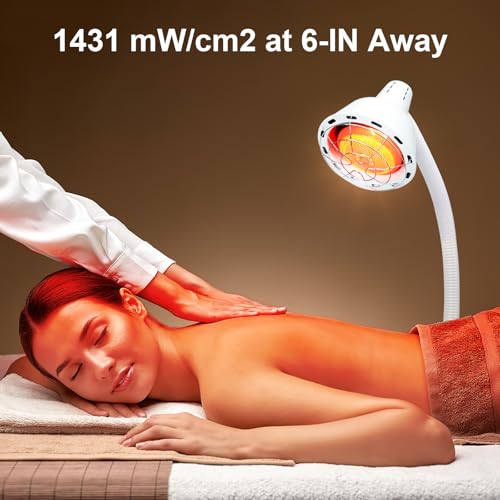 Infrared Light Bulb, 275W Near Infrared Red Light Therapy Bulbs, Infrare Heat Lamp Blub Fits for E26 / E27 Base