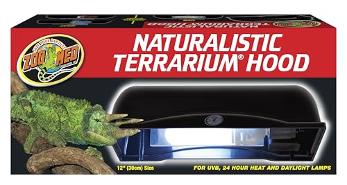 Zoo Med Naturalistic Terrarium Hood, 12-Inch - size: 12 INCH