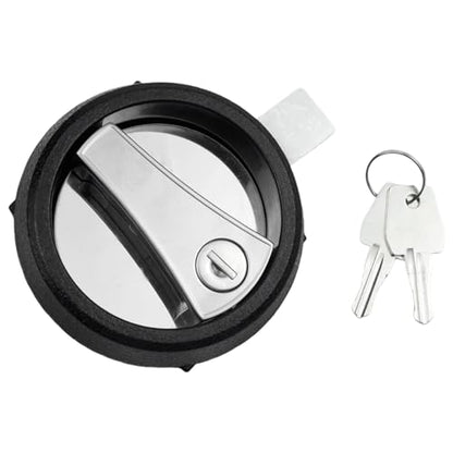 MS901 Black Electric Panel Cam Lock 1PC Round Security Lock for Electrical Enclosures Cabinets Boxes Replacement Enclosure Lock