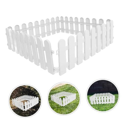 Toddmomy 4pcs Plastic Pet Fences Durable Outdoor Tortoise Playpens Pet Isolation Tools for Turtle Breeding and Sunbathing Enclosures