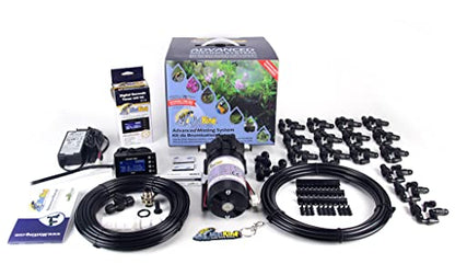 MistKing – Advanced Misting System (3/8” Backbone), 5th Gen | Used by Zoos, Institutions & Hobbyists | Expandable to 70 Nozzles | Fine Mist | 50 Micron Droplets | Upgraded Timer & Components | - size: Version 5, style: Advanced