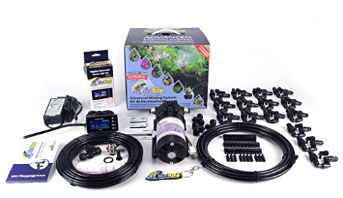 MistKing – Advanced Misting System (3/8” Backbone), 5th Gen | Used by Zoos, Institutions & Hobbyists | Expandable to 70 Nozzles | Fine Mist | 50 Micron Droplets | Upgraded Timer & Components | - size: Version 5, style: Advanced
