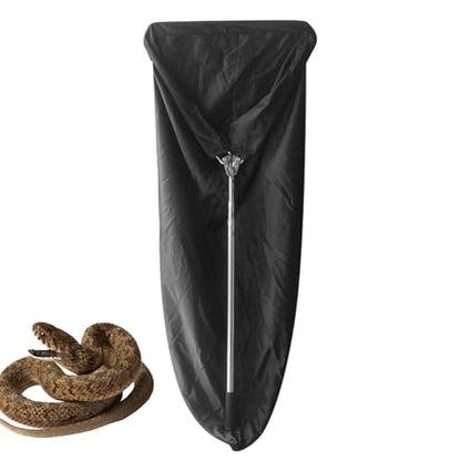 Snake Catcher Grabber - Extendable Control Handling Stick, Professional Reptile Restraint Tool, Long Reach Capture Hook | Backyard Camping Farm Wildlife for Backyard Camping Farm Wildlife