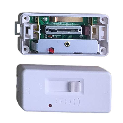 ezonpinzv UL Listed Through-Cord Slide Full-Dimmer Switch,Full Range Dimmer Switch for Dimmable LED,CFL/Incandescent Lamp - 120VAC 60Hz