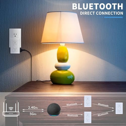 Humpptom Remote, Wireless Remote Control for Lamp Dimmer Switch, Only for Plug in Dimmer - style: Remote Control