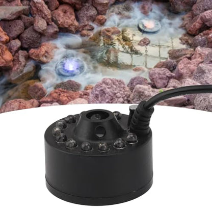 Ultrasonic Fogger, Fog Machine Indoor, Reptile Humidifier Fogger for Indoor Or Outdoor Fountains, Water Features, Etc