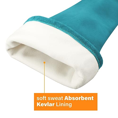 Animal Handling Glove Anti Scratch Protective Gloves for Training Dogs Cat Bird Snake Parrot Lizard Wild Animals Reptiles,Bite Resistant Gloves