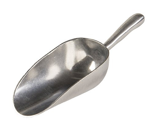 Update International (AS-85) 85 oz Aluminum Scoop - size: 85 Oz