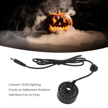 Ultrasonic Fogger, Fog Machine Indoor, Reptile Humidifier Fogger for Indoor Or Outdoor Fountains, Water Features, Etc