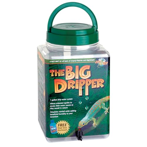 Zoo Med Dripper System The Big Dripper - 1 Gallon Drip Water System - Pack of 2