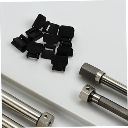Toddmomy 8pcs Reptile Enclosure Clips Durable Locking Latches for Turtle Tanks Aquariums for Secure Covers for Terrariums and Climbing Setups