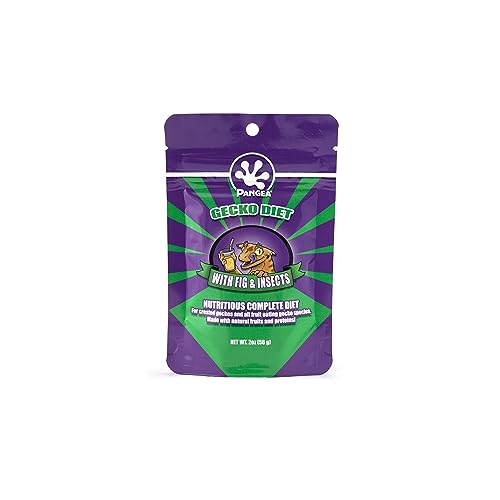 Pangea Gecko Diet Fig & Breeder Bundle - 2oz Fig & Insects and Breeding Formula