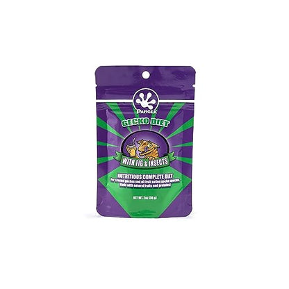 Pangea Gecko Diet Breeder & Fig Bundle - 8oz Breeder & 2oz Fig & Insects