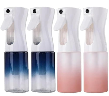 VIGOR PATH Continuous Spray Bottle for Hair – Fine Mist Mister for Hairstyling, Cleaning, Plants, Pets, Barbers, Salons, and Essential Oil Applications (150ml/5 oz)