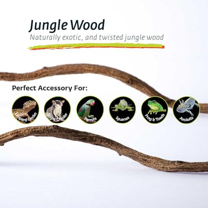 Galapagos (05310) Jungle Wood, Natural Brown, 2 Ft.