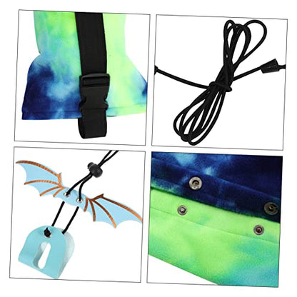 Healifty Adjustable Reptile Carrier Bag with Sling Strap Portable Canvas Pet Carrier for Bearded Dragon Lizard Outdoor Travel Walking Hiking