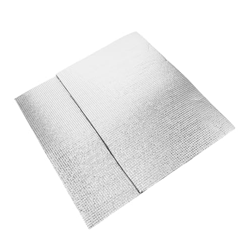 ORFOFE 2pcs Reptile Heating Pad Waterproof Reflective Heat Mat for Terrarium Use with 38w Power Suitable for Snake Gecko Frog Turtle Pet Winter Warmth