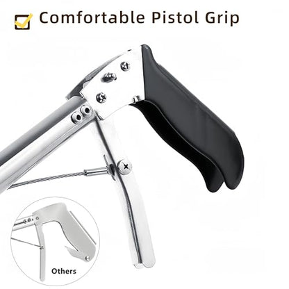 Snake Tong Collapsible Reptile Grabber Rattle Snake Catcher Stainless Steel Wide Jaw Handling Tool with Lock and Comfortable Grip Handle (79inch-200cm - style: 79 inch-Collapsible