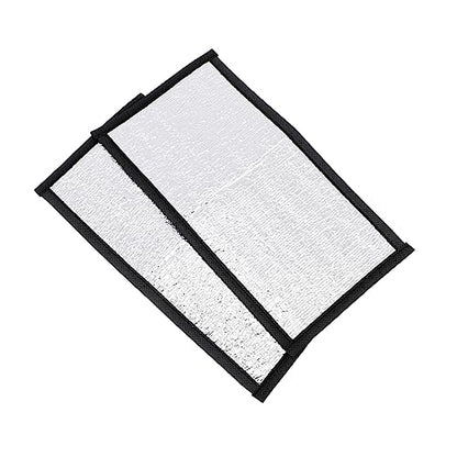ibasenice 2Pcs Insulation Mat for Snakes Lizards Heated Pad with Reflective Film for Reptile Winter Care Under Tank Heating
