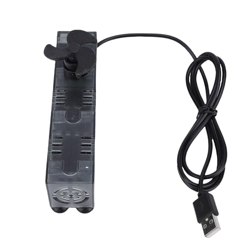 Internal Filter Pump 2.8W USB for 55-150 Gallon Tanks, Silent Operation Compact Design, Low Power High Efficiency Filtration for Aquarium Fish Tank