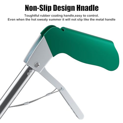 47" Extra Heavy Duty Snake Tongs Reptile Grabber Catcher Wide Jaw Handling Tool - size: 47 Inch