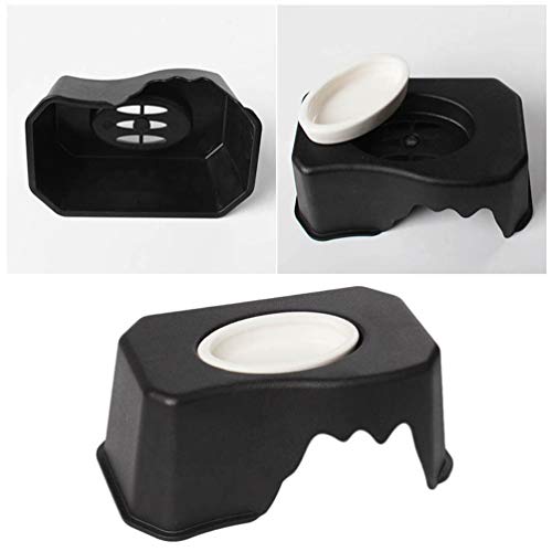 Turtle Water Bowl Reptile Tortoise Food Dish Turtle Bowl Gecko Moist Hide Decked Accessories Snake Hide Pet Supplies Feeder Food Bowl Feeding Box Multifunction Animal Supplies