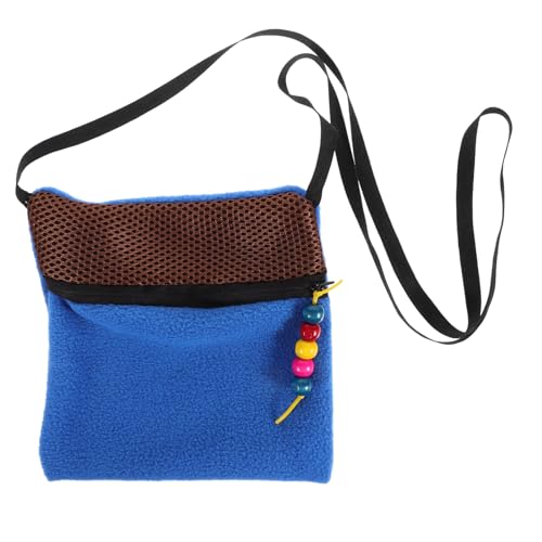 Outdoor Reptile Carrier Bag Breathable Pet Pouch for Small Animals Stylish Design Ventilation Material for Travel and Adventures