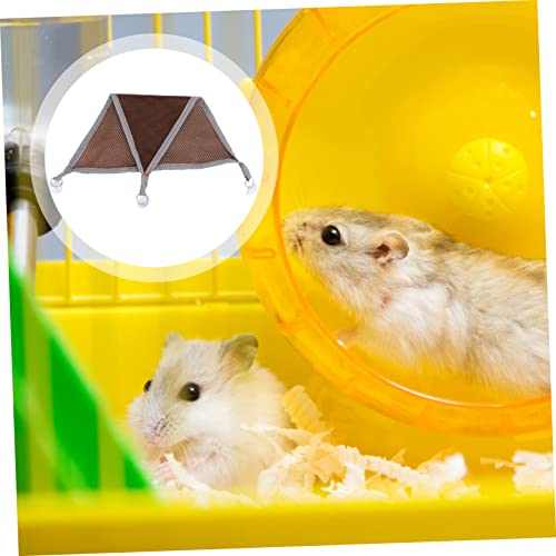 LIOOBO 2pcs Bearded Dragon Basking Platform Gecko Tank Lizard Snake Pet Hanging Bed Reptiles Mesh Hammock Bed Accessories