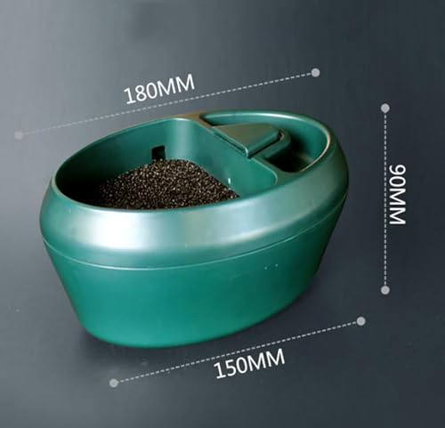 Reptile Water Dispenser, Automatic Reptile Drinking Fountain with 700ML Capacity, Adjustment Water Volume and Double Filtration Effect, Quiet and Low Energy Consumption, for Lizard, Turtle