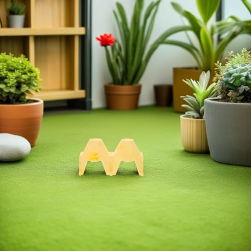 3pcs Reptile Hide Caves with Humid Shelter for Terrarium Breeding Box, Small Gecko and Tarantula Hideouts, Amphibian Moist Habitat Decor for Crickets and Reptiles
