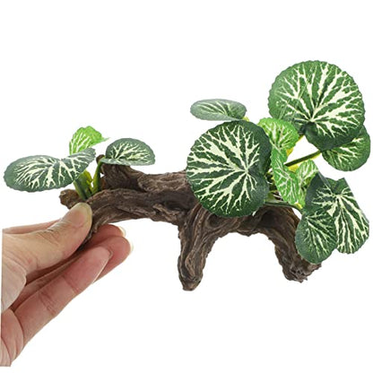 Toddmomy Realistic Artificial Reptile Plant for Tank Sphagnum Moss Decor Fish Tank Landscape