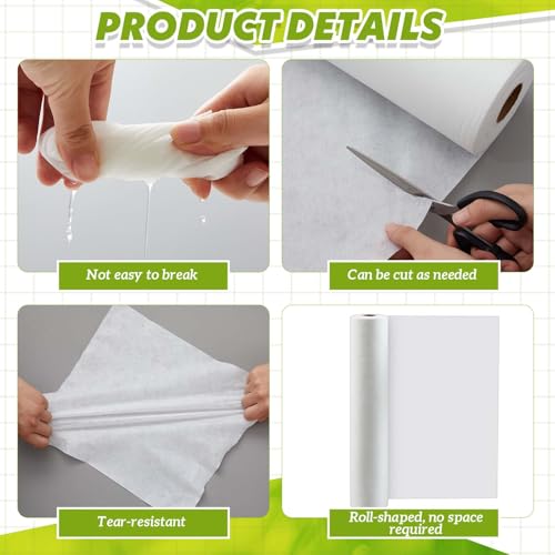 Drydiet 100 ft x 22 Inch Bird Cage Liner Disposable Cages Cushion Pad Mat Precut Absorbent Bird Cage Paper Large Parakeet Cage Liners Accessories for Pet Animal Bird Parrot (White) - size: 100 ft x 22 Inch