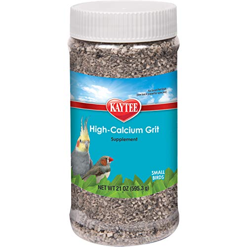 Kaytee Hi-Calcium Grit for Small Birds - Jar 21 oz - size: 1.31 Pound (Pack of 1)