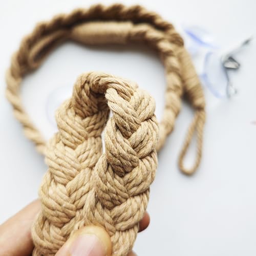 2 Pack 25.6" Hermit Crab Climbing Toys, Hanging Hermit Crab Rope Ladder, HermitCrab Supplies, Reptile Vines Toys, Reptile Tank Terrarium Accessories, Habitat Decor for Leopard - size: 25.6 Inch