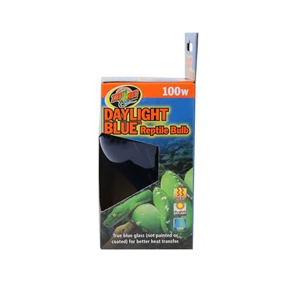 Zoo Med Daylight Blue Reptile Bulb 100 Watts - Pack of 3