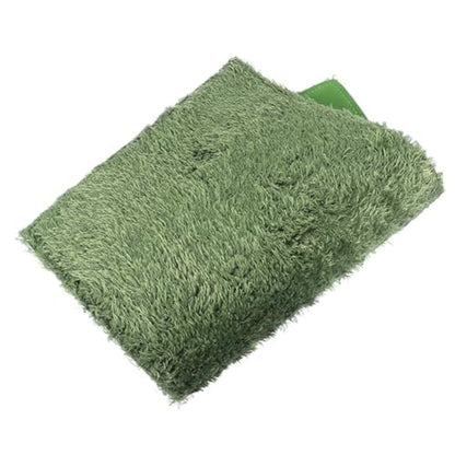 Sosoport Reptile Moss Carpet Mat Comfortable and Absorbent Tortoise Bedding for Terrariums for Amphibians and Reptiles Soft Material Moisture Retaining Fake Lawn