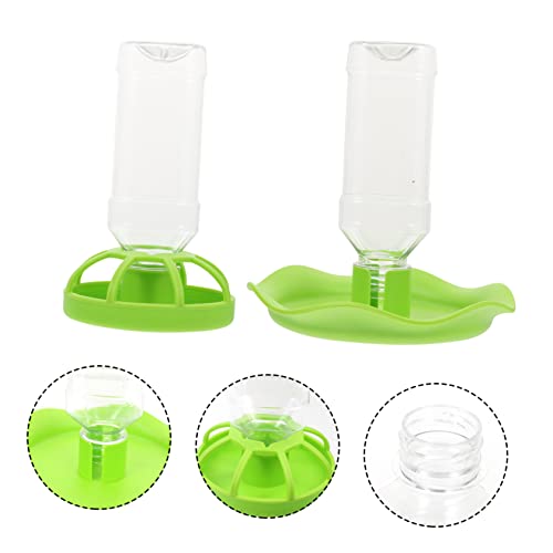 LIOOBO 2sets Tortoise Food Bowl for Turtle Aquarium Kit Reptile Supplies Lizard Accessories Pet Feeding Dish Water Drinking Plates