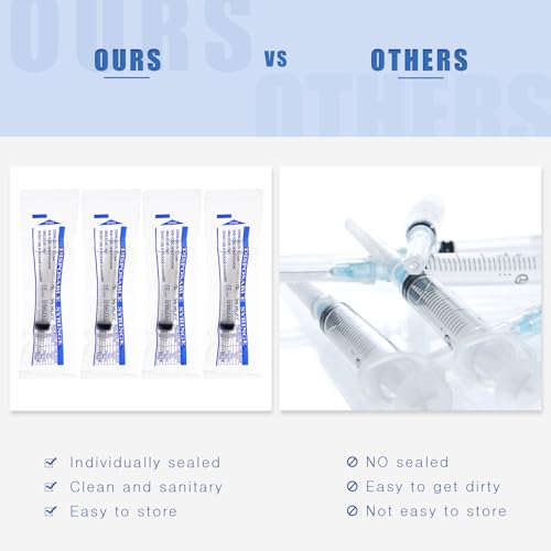 Frienda 4 Packs Large Plastic Syringe Measuring Syringe Tools Dispensing Multiple Uses (30 ml) - size: 30 ml